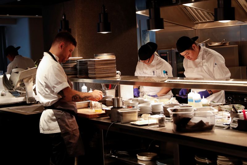 FILE PHOTO: The Wolf food restaurant is seen at the Nordstrom flagship store is seen during a media preview in New York