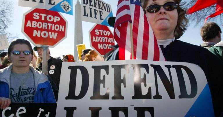 Anti-abortion rights groups get support from Trump