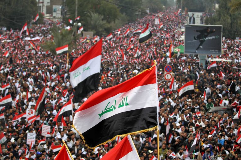‘No, No America’: Thousands of Iraqis rally against US military presence