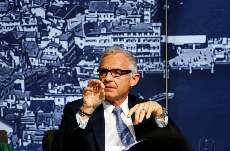 Chairman Rohner of Credit Suisse takes part at the Swiss International Financial Forum in Rueschlikon