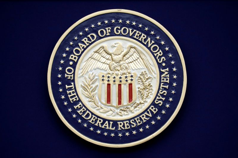 FILE PHOTO: The U.S. Federal Reserve Seal