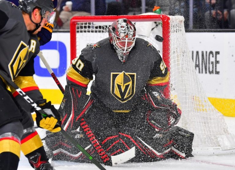 NHL roundup: Knights keep rolling in Lehner’s debut