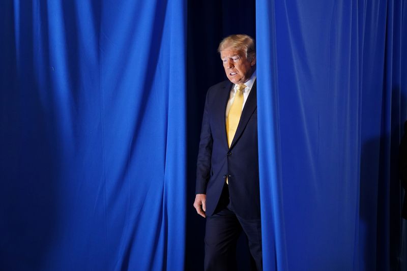 FILE PHOTO: U.S. President Trump attends prisoner reentry program ceremony at the Metropolitan Police Department in Las Vegas, Nevada