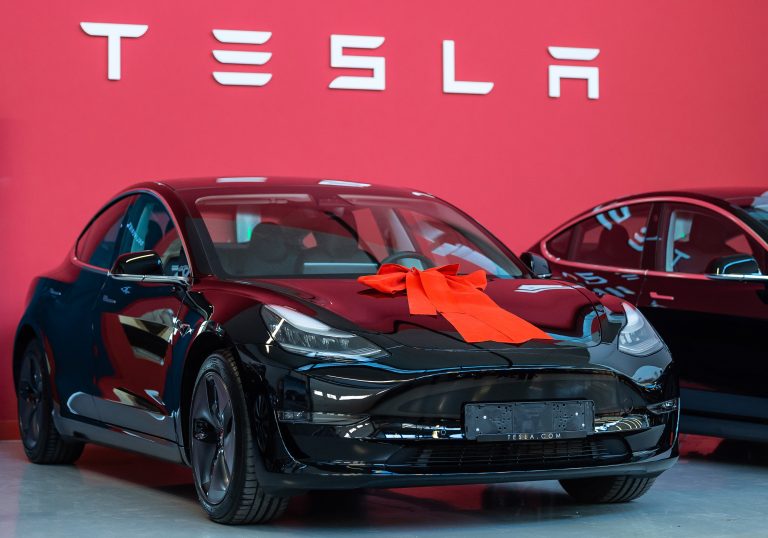 Tesla shares dip as it plans delay to Model 3 deliveries in China due to coronavirus
