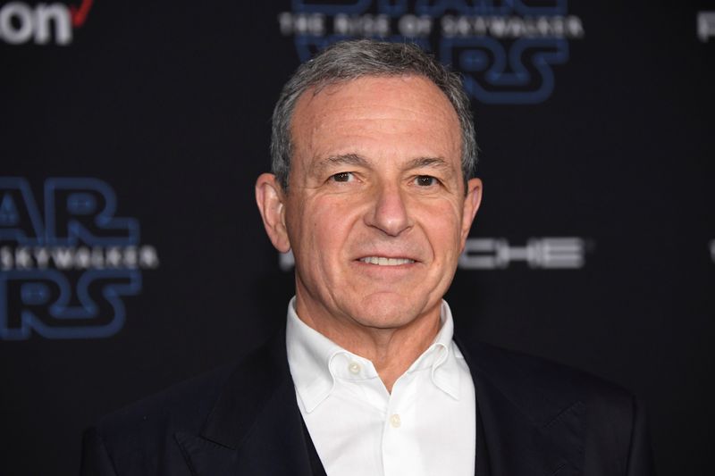 Robert Iger attends the premiere of 