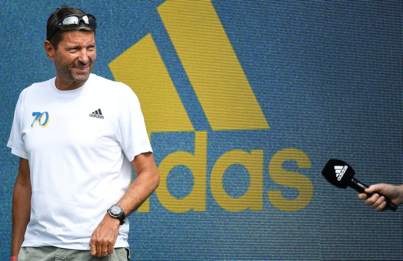 FILE PHOTO: Adidas' 70th anniversary in Herzogenaurach