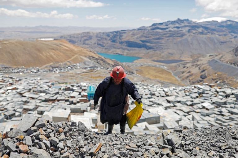 Meet the women who scavenge for gold at the top of the world