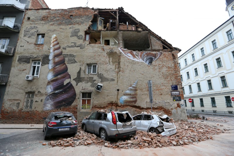 Earthquake strikes Croatia