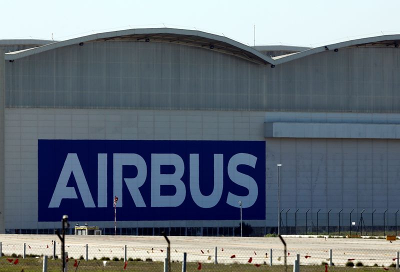 An Airbus assembly plant in Seville, southern Spain