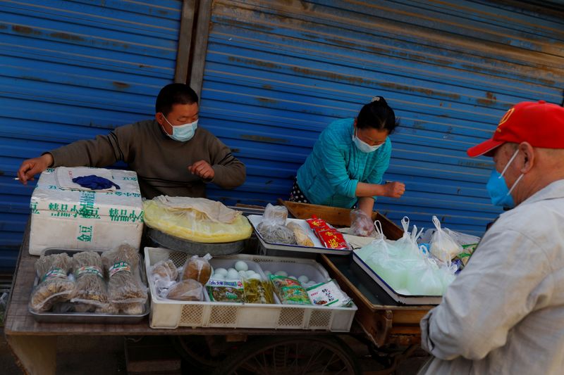 FILE PHOTO: Spread of the coronavirus disease (COVID-19) in Beijing