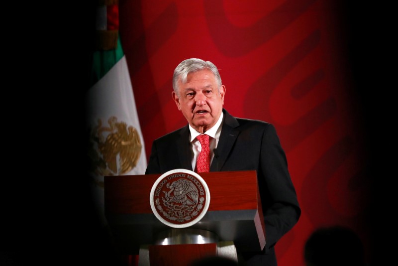 Mexico's President Obrador holds a news conference in Mexico City