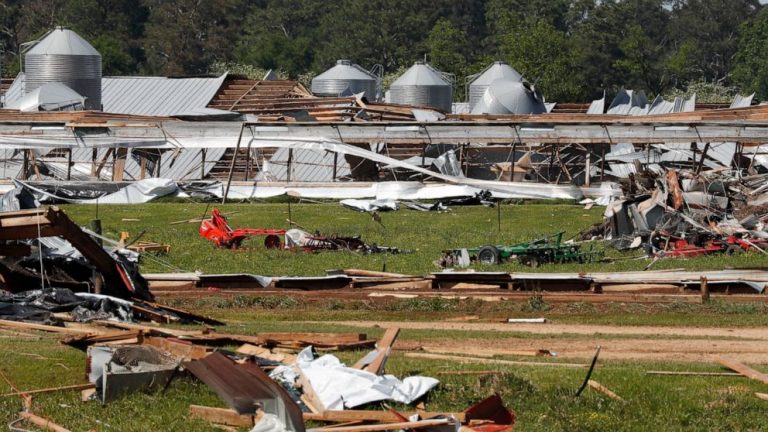 More than 100 tornadoes hit from Texas to Maryland: NWS