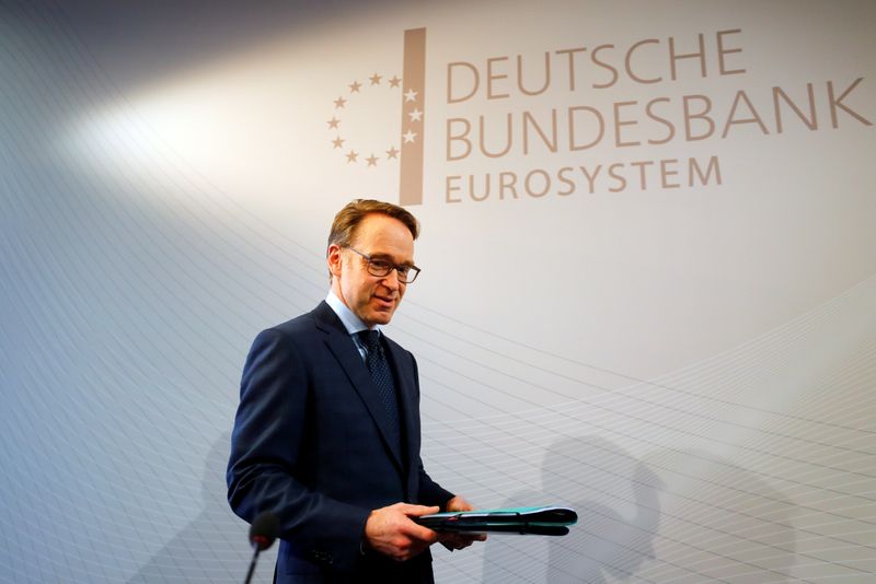 German Bundesbank President Jens Weidmann presents the annual 2018 report in Frankfurt
