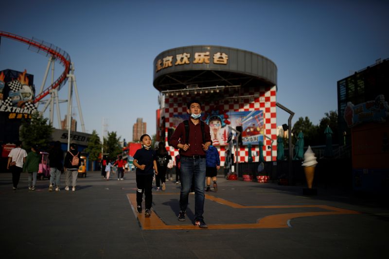 FILE PHOTO: Outbreak of the coronavirus disease (COVID-19) in Beijing