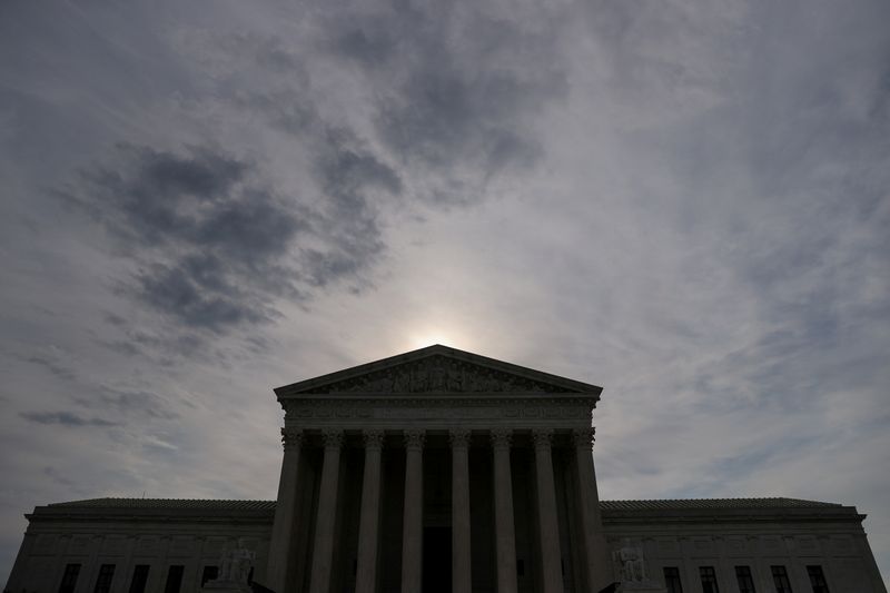 A general view of the U.S. Supreme Court building in Washington