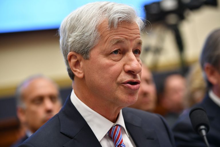 JPMorgan shares surge after Jamie Dimon says bank is “very valuable” at current prices