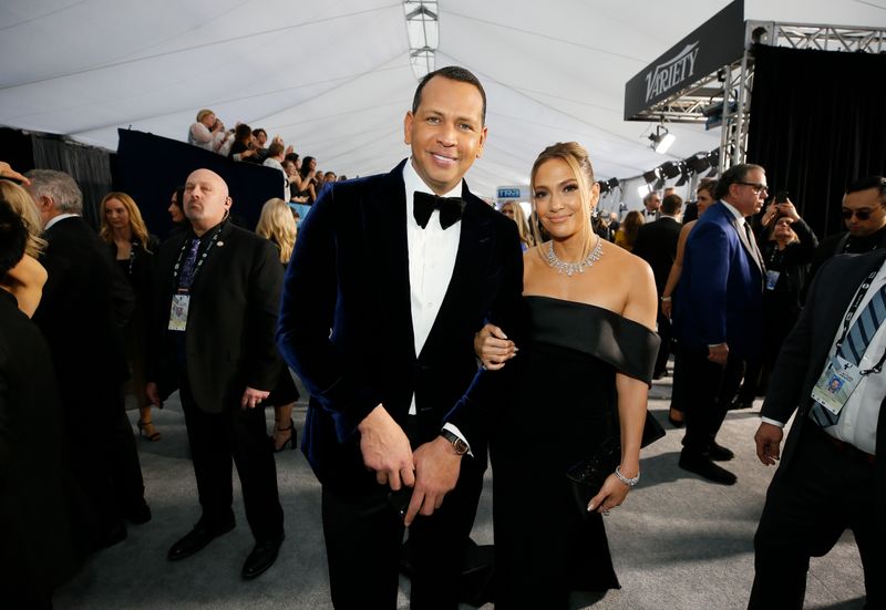 FILE PHOTO: 26th Screen Actors Guild Awards – Arrivals – Los Angeles, California, U.S., January 19, 2020 – Alex Rodriguez and Jennifer Lopez.