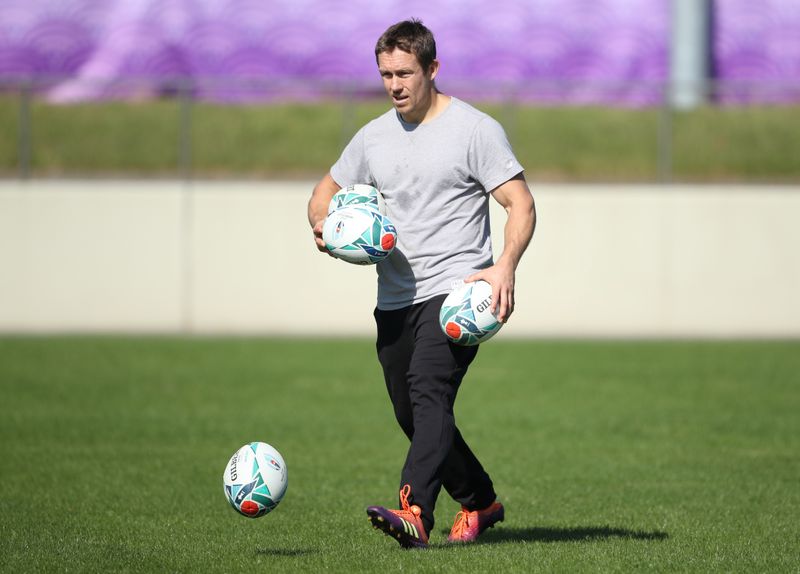 FILE PHOTO: Rugby World Cup - Final - England Captain's Run