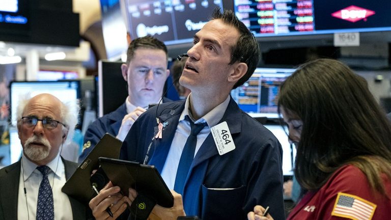 Stocks dip after heady gains as economic updates loom