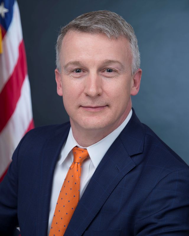 Rick Bright, recently ousted director of the Biomedical Advanced Research and Development Authority, or BARDA, is seen in his 2017 official U.S. government portrait photo in Washington