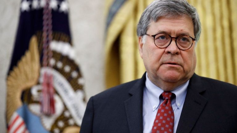 Barr says US now overly reliant on Chinese goods, services