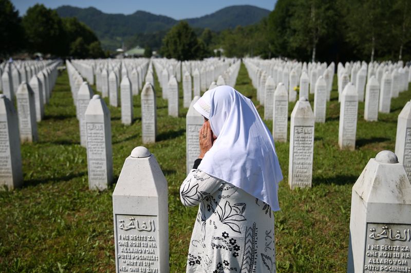 Bosnia and Herzegovina commemorates 25th anniversary of Srebrenica massacre, in Potocari