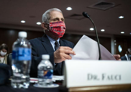 Dr. Anthony Fauci says new virus in China has traits of 2009 swine flu and 1918 pandemic flu