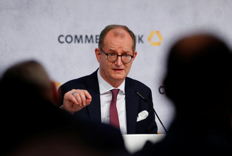 Germany's Commerzbank AG hold their annual results press conference in Frankfurt