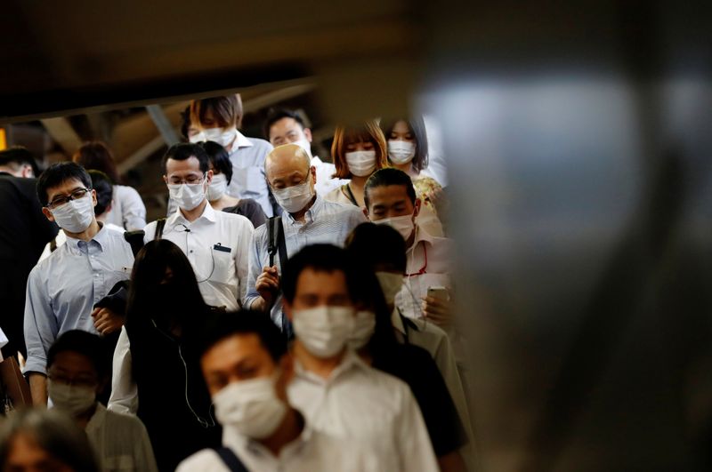 FILE PHOTO: The coronavirus disease (COVID-19) outbreak in Japan