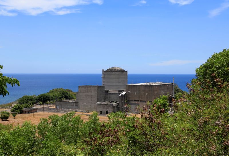 FILE PHOTO: The Bataan Nuclear Power Plant (BNPP) is seen during a tour around the BNPP compound in Morong town, Bataan province, North of Manila