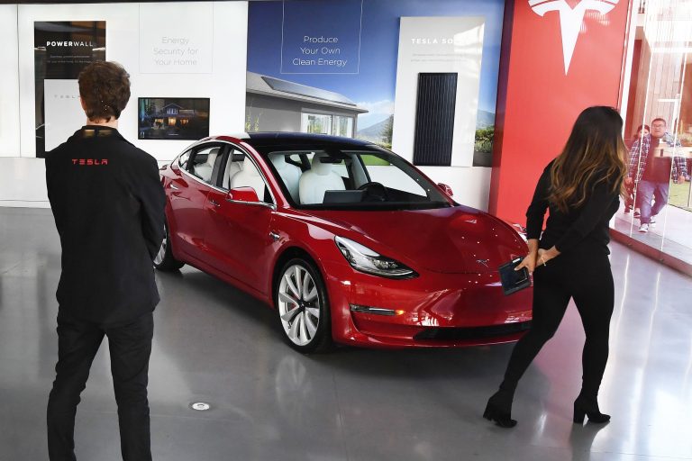 Tesla stock went into reverse and took the Nasdaq with it, possibly signaling near-term top