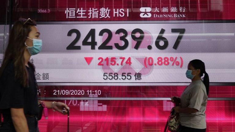 Asian shares down for second day, dollar rises in Far East trading