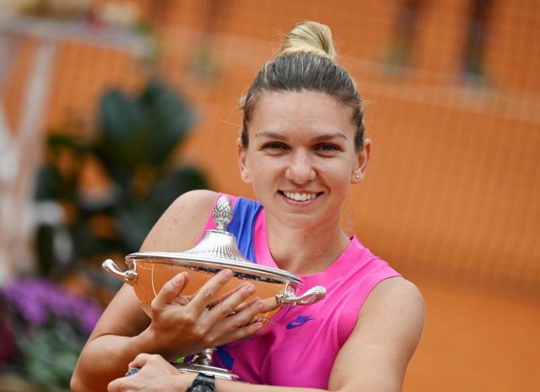 Halep claims Rome title after Pliskova retires with injury