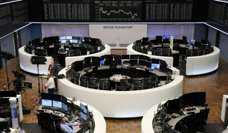 European stocks slide after Trump tests positive for COVID-19