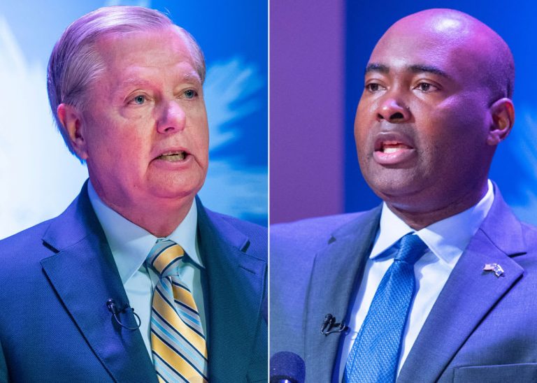 Lindsey Graham’s Senate seat becomes winnable for Democrats as money pours into South Carolina