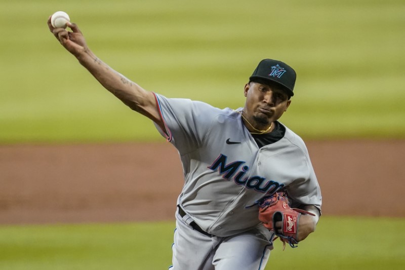 MLB: Miami Marlins at Atlanta Braves