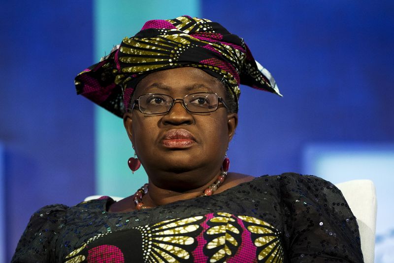 Ngozi Okonjo-Iweala, Chair-Elect of GAVI and former finance minister of Nigeria, takes part in a panel during the Clinton Global Initiative's annual meeting in New York