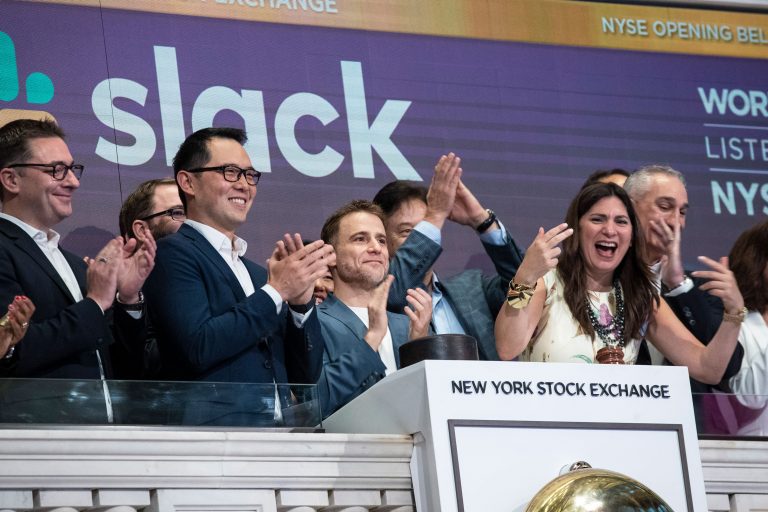 Slack shares jump following report of possible Salesforce acquisition