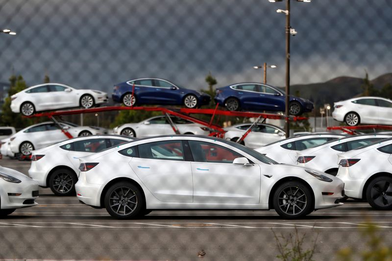 FILE PHOTO: Tesla's primary vehicle factory reopens in Fremont
