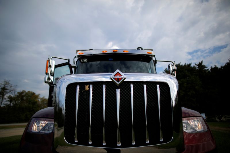 FILE PHOTO: A Navistar HX Series truck is photographed at the Navistar Proving Grounds in New Carlisle