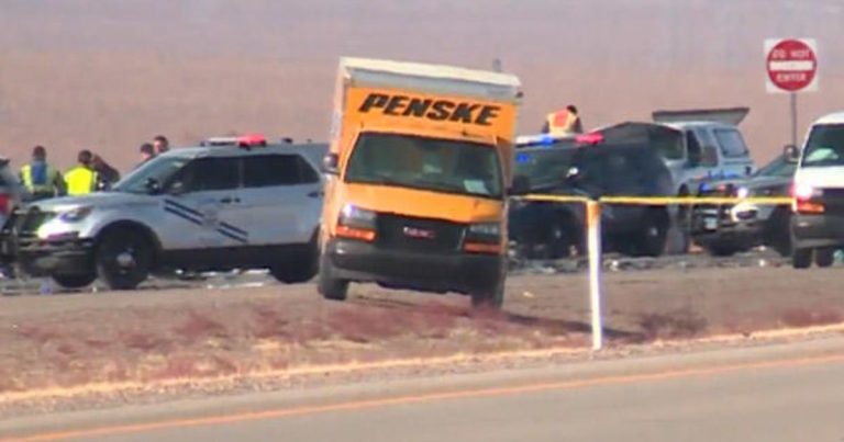 5 dead after truck hits group of bicyclists on Nevada highway
