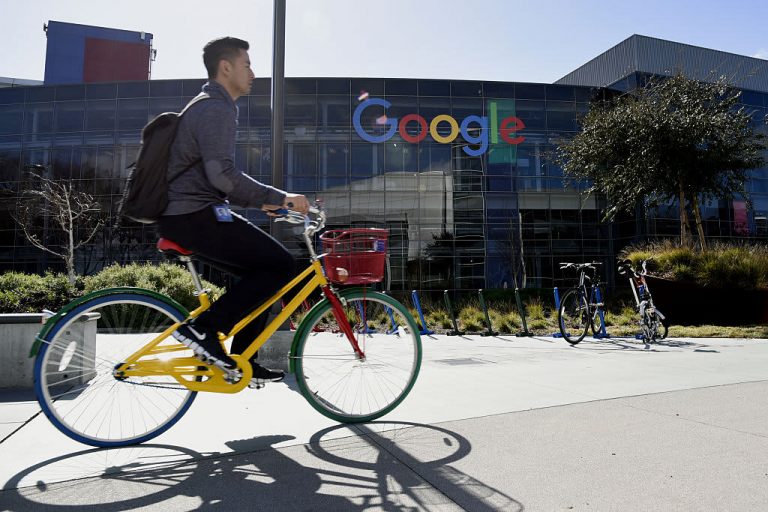 Google has begun allowing employees to hold some meetings outdoors on campus
