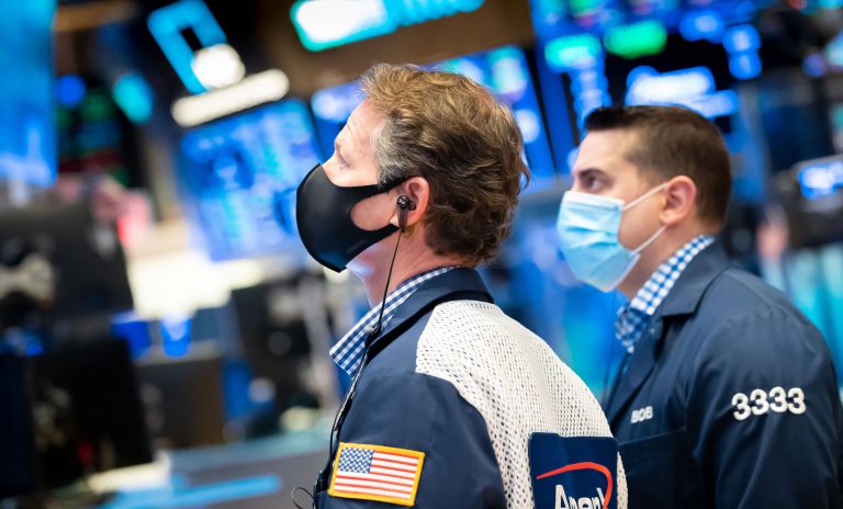 Stock futures flat after market retreats from record highs