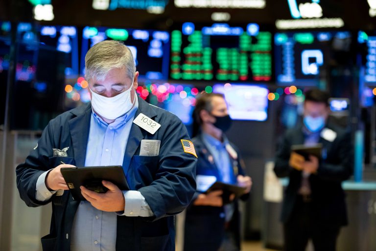 Stocks are flat after hitting fresh record highs