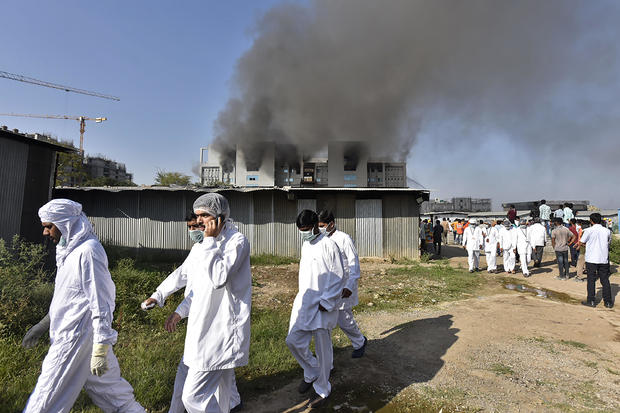 Deadly fire at huge Indian plant cranking out Oxford COVID vaccine