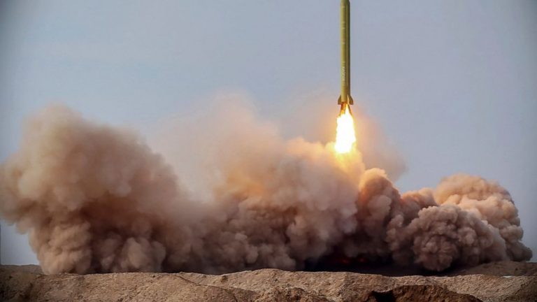 Iranian Guard holds anti-warship ballistic missile drill