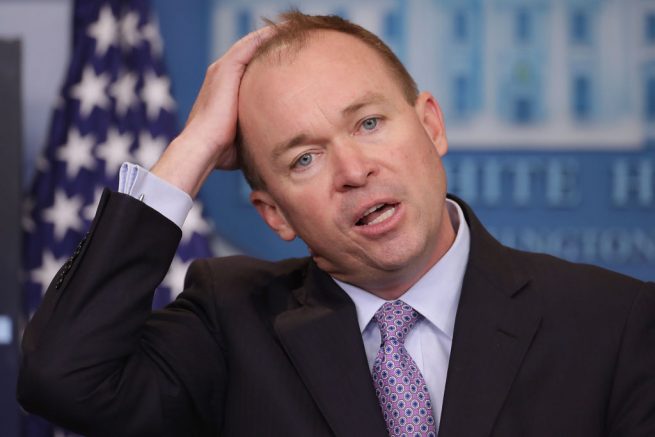 Mick Mulvaney speaks about his decision to resign