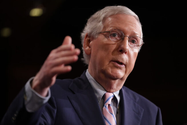 Sen. McConnell faces battle for minority party rights in Senate