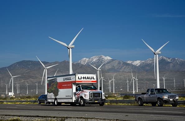 The states Americans headed to the most in 2020, according to U-Haul