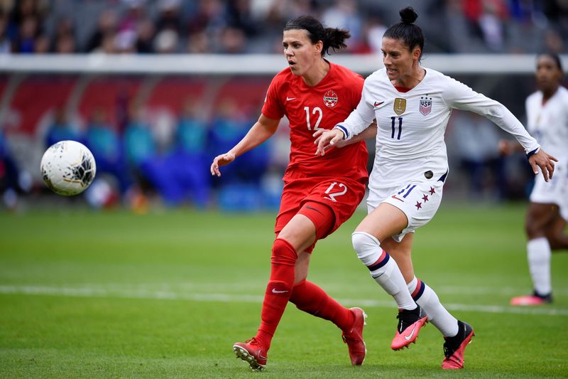 FILE PHOTO: Soccer: CONCACAF Women's Olympic Qualifying-Canada at USA